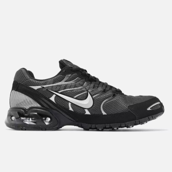 Nike Air Max Torch 4 Black Anthracite Silver Men Running Casual Shoes - Picture 6 of 8
